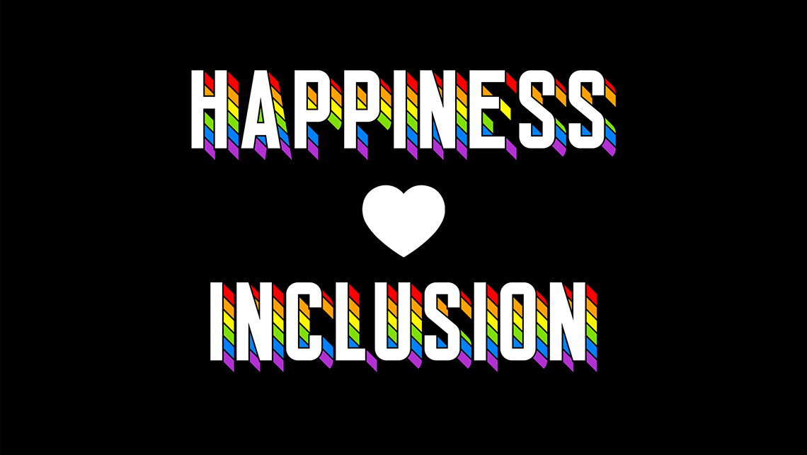 Inclusivity and happiness go hand in hand