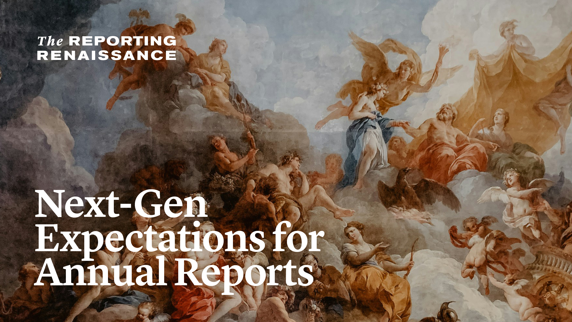 What does the next generation expect from annual reports?