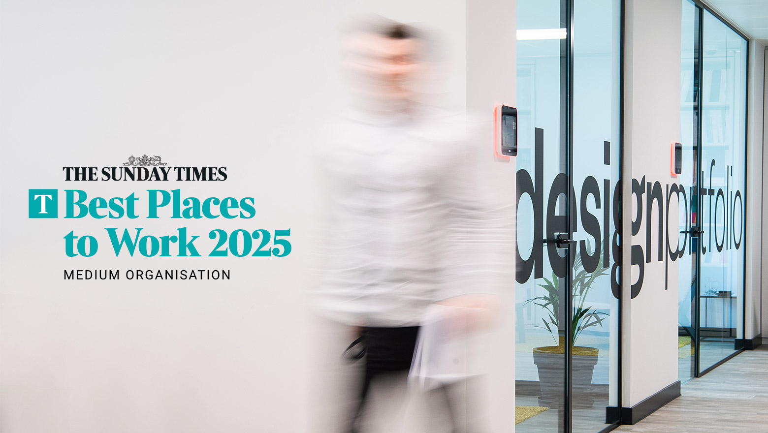 Design Portfolio named one of The Sunday Times Best Places to Work 2025